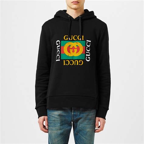 gucci rose print fake logo sweatshirt|gucci sweatpants fake.